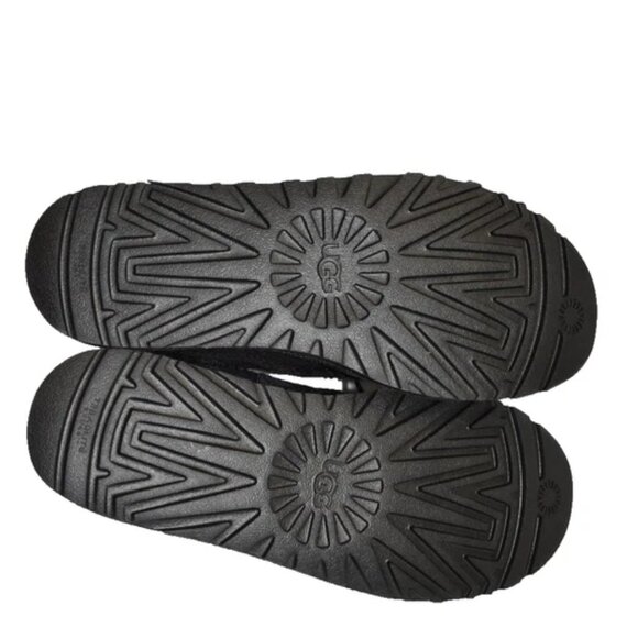 $180 UGG WOMENS HIGHLAND BLING SEQUIN STARS SNEAKER BOOT BLACK SUEDE 8.5 (DC10) - Picture 5 of 6